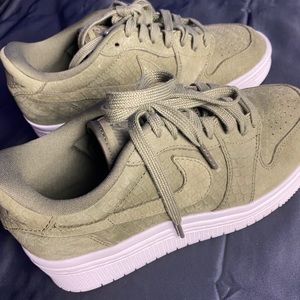 Women’s Suede Air Jordan 1 Re Low